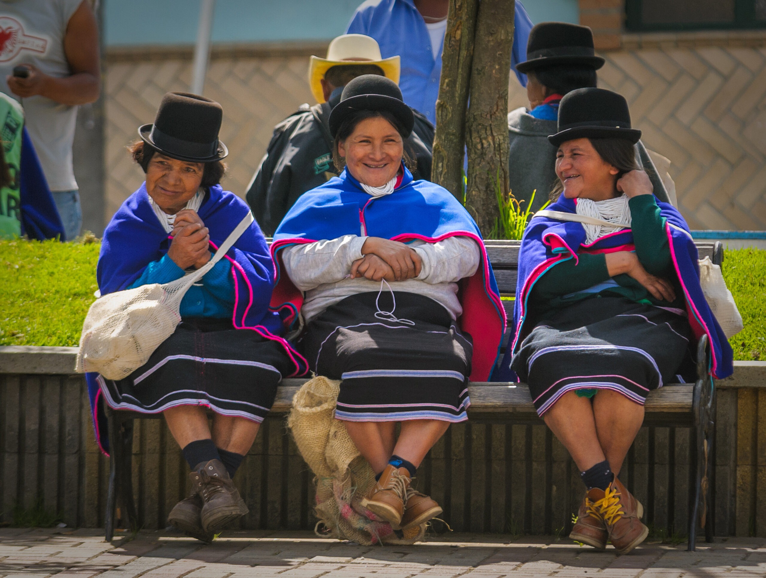 Mercato di Silvia in Colombia